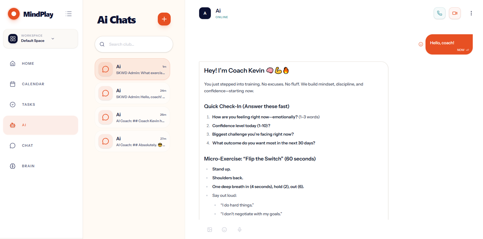 MindPlay Sport AI-assisted communication monitoring