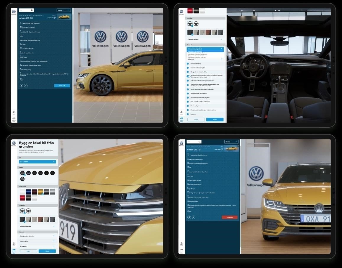 3D konfigurator automobila i AR salon